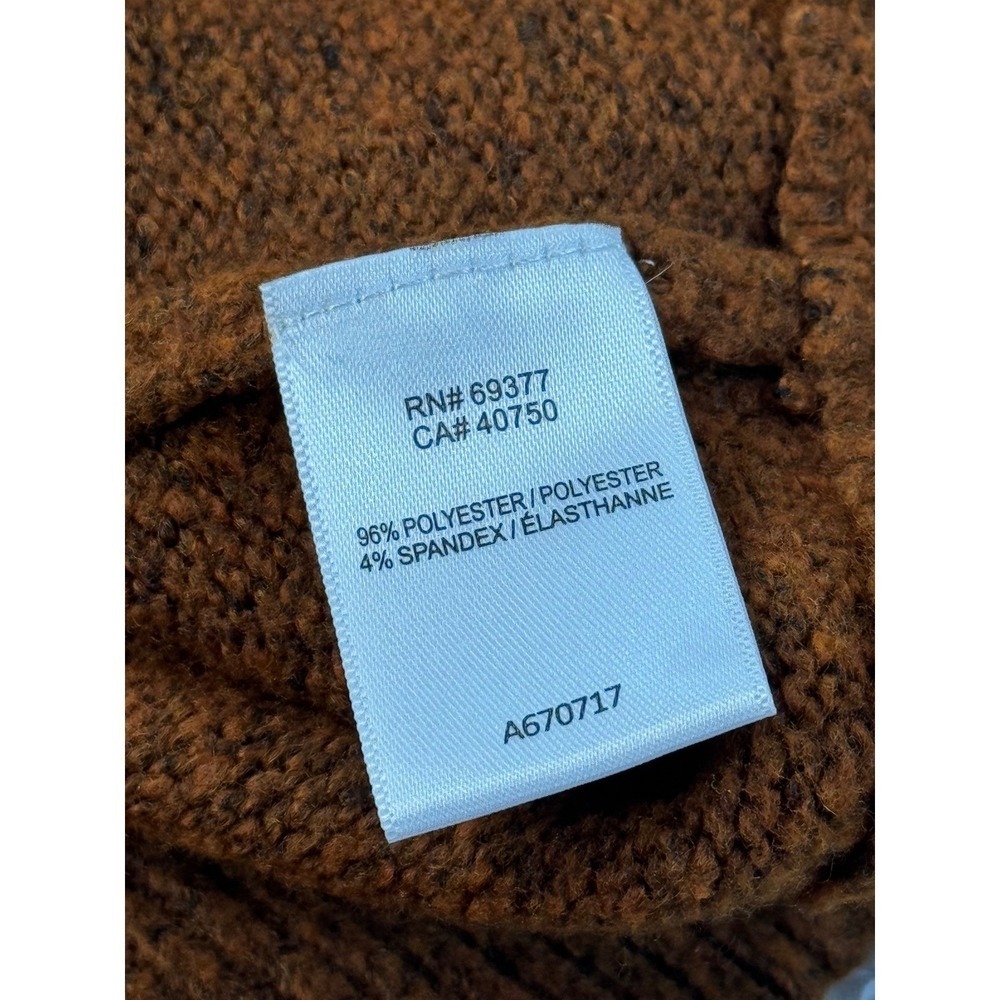By Stacy London Burnt Orange‎ V-Neck Tunic Sweater XS A670717 - Picture 8 of 9